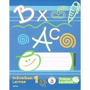 Timmy Lernheft - Schreiben Lernen 1, Quart, 20 Blatt  SL 1
